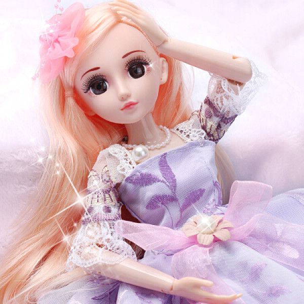 商品奥智嘉 超大梦幻依甜芭比娃娃50厘米洋娃娃套装大礼盒 萝莉公主