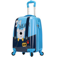 维多利亚旅行者VICTORIATOURIST儿童拉杆箱行李箱18英寸男可爱卡通小孩旅行箱万向轮1001蓝色