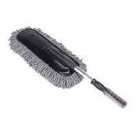 博尔改 洗车拖把汽车掸子车用除尘刷超细纤维软毛擦车布可伸缩车家两用