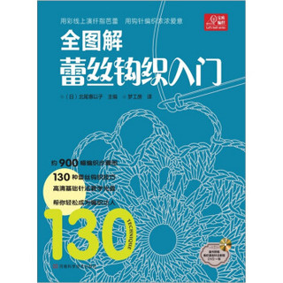 宝库编织系列：全图解蕾丝钩织入门（附赠编织基础针法教程高清DVD光盘1张）