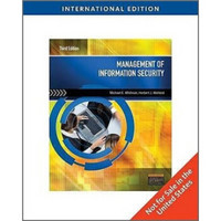 Management of Information Security International Edition