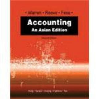 Accounting An Asian Edition