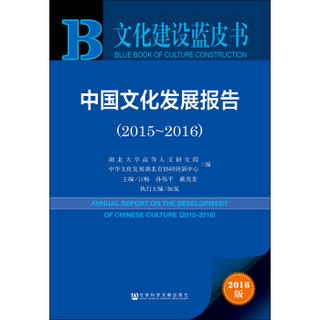 中国文化发展报告（2015-2016 2016版）