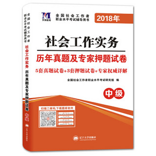 社会工作者职业资格考试2018年教材配套历年真题及专家押题试卷 社会工作实务（中级）