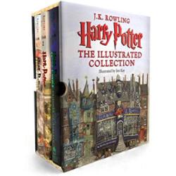 《哈利·波特 Harry Potter》精装彩绘版 3册套装 