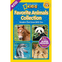 National Geographic Readers: Favorite Animals Collection 英文原版