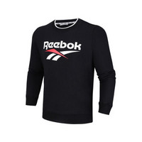 Reebok 锐步 CLASSIC VECTOR LOGO SWT FUJ26 男女休闲上衣 (黑/白、XL)