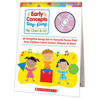 Sing-Along Flip Chart and CD: Early Concepts