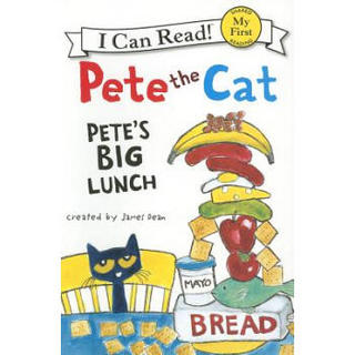 Pete the Cat: Pete's Big Lunch (My First I Can Read) 皮特猫的豪华午餐 英文原版