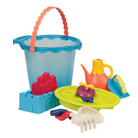 B.Toys 比乐 大桶沙滩玩具套装-大海蓝 儿童挖沙玩水套装 18个月+ BX1444Z