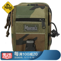 麦格霍斯 (MAGFORCE) 台马 M5特勤 腰包 军迷户外 挂包 外挂扩充 0315迷彩 *3件
