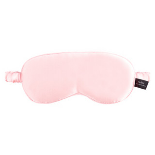 广博(GuangBo)真丝透气舒适睡眠遮光眼罩/午休旅行办公用品 粉色款NC2860