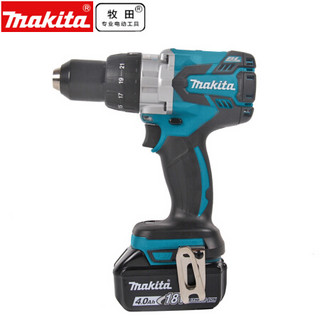 牧田makita18V锂电充电式冲击起子电钻多功能家用电动螺丝刀DHP481RTE DHP481RTE（两电一充5.0ah）