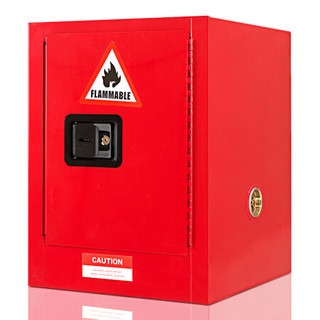 中伟防爆柜安全柜化学品储存柜危险品工业防火柜4加仑红色
