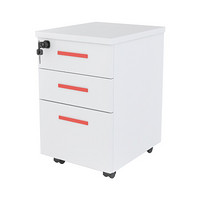 麦森（maisen）活动柜 办公职员文件资料储物抽屉小矮柜子 白色 可定制 MS-HDG-115