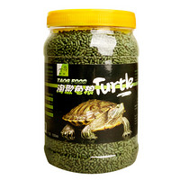 淘歌 龟粮巴西龟鳄龟饲料猪鼻龟饲料草龟粮食 头龟食物小龟剃刀饲料
