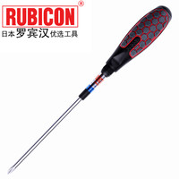 罗宾汉(RUBICON)No.62防滑柄螺丝刀 强磁加硬螺丝批 PH2 X 200mm 8寸 十字手动起子 改锥