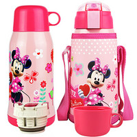 Disney 迪士尼 双盖婴儿童保温吸管杯 600ML 米妮 +凑单品