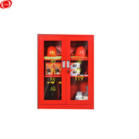 谋福(CNMF) 消防柜消防器材柜微型消防站柜应急工具展示柜(单独消防柜 1200*900*390)9633