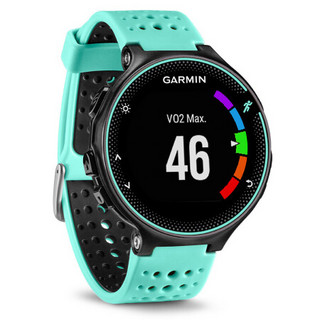 佳明（GARMIN） FR 235 智能手表 GPS户外运动手表 男女心率腕表 跑步骑行训练运动手表 普通版黑蓝色