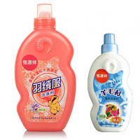 恒源祥 羽绒服羊毛衫洗衣液 350ml+180ml