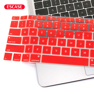 ESCASE MacbookPro键盘膜 老款13.3英寸 老款Air/Pro 13.3/15.4英寸老款键盘膜通用款 apple电脑配件 幸运红