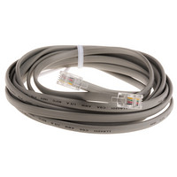 RS Pro欧时 3m 灰色 PVC 电信电缆组件, RJ9 插头 至 RJ9 插头