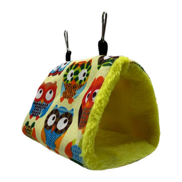 商品宠易生 三角形鸟窝吊床 牡丹虎皮珍珠文鸟通用鸟窝吊床 小号