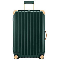 RIMOWA 托运箱拉杆箱 BOSSA NOVA ELECTRONIC TAG系列 870.77.41.5 墨绿拼米白色 32吋