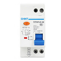 正泰(CHNT)漏电断路器 DZ267LE-32 1P+N C32 可定制