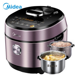 Midea 美的 MY-HT6077P 电压力锅 6L