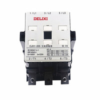 DELIXI德力西 交流接触器 CJX1-205/22 205A 接触器380V 线圈 家用 接触式继电器