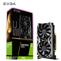 EVGA GeForce GTX 1650 SC  显存 1860MHz 8000MHz