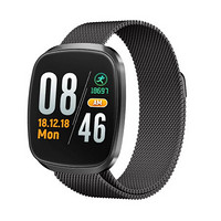 纽曼(Newmine)GT103 运动智能手环男女 蓝牙手表手环血压心率 计步器 华为小米苹果通用 金属黑