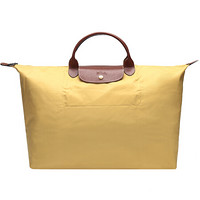 LONGCHAMP 珑骧 女款咖喱色织物短柄可折叠手提包 1624 089 C91