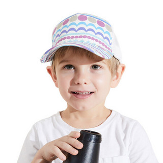 KENMONT 卡蒙 km-4781 6-9岁宝宝儿童女太阳棒球帽透气网儿童男防晒鸭舌帽 紫色