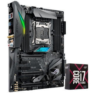 华硕（ASUS）ROG STRIX X299-E GAMING 主板+ 英特尔 i7-9800X盒装CPU处理器  板U套装