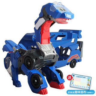 伟易达（Vtech）守护者腕龙 变形恐龙儿童玩具机器人机械可动男孩汽车拖车