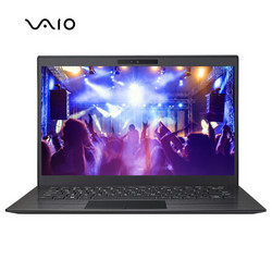 VAIO SE14 14英寸 窄边框轻薄笔记本电脑（i7-8565U 16G 512G PCI-e SSD FHD Win10人脸/指纹识别) 型格灰