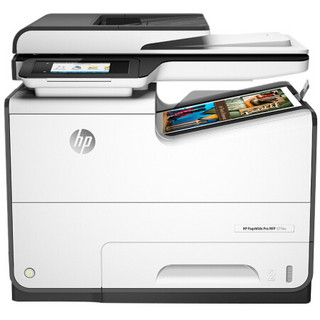 惠普（HP）PageWide Pro 577dw 页宽秒速级一体机 （无线 打印 传真 扫描 复印） 自动双面打印 免费上门安装