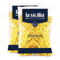 lasicilia 辣西西里 意大利进口 意大利面通心粉意面意粉组合 500g*2袋装