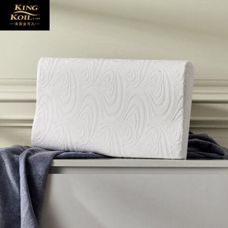 金可儿kingkoil弓型棕乳棉枕单人枕头男女枕成人记忆枕棕乳枕芯