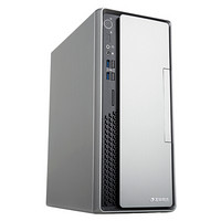 清华同方（THTF）E500-72502 商用台式电脑主机 i5-7400 8GB 1TB Win7 三年上门