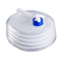 乐往 汽车旅行10L压缩桶自驾野营装备可折叠水桶伸缩储水桶 PE材料纯净水桶 户外野营桶