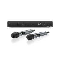 森海塞尔（SENNHEISER）XSW 1-825 DUAL 一拖二双通道无线话筒（麦克风）套装 舞台、会议、K歌