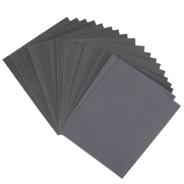 抛光打磨砂纸 文玩磨墙油漆木工耐水粗细砂纸汽车美容沙纸 240目50张