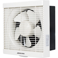 爱美信（AMX）APB20-SH1 排气扇排风扇换气扇厨房卫生间 百叶窗式单向带网墙窗式8寸