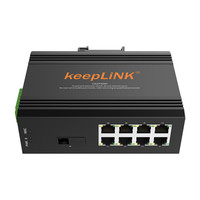 keepLINK  KP-9000-65-1GX8GT-SC20 8口千兆交换机
