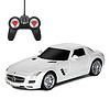 美致 模型（MZ）遥控汽车1:24奔驰SLS跑车儿童玩具车仿真车模 六一儿童节礼物