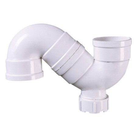 联塑pvc排水管-s存水弯带检查口dn75